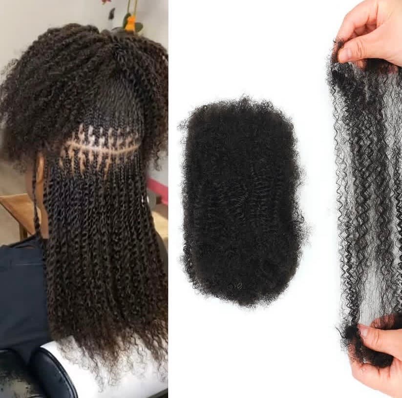 4C human hair 14inches 50g