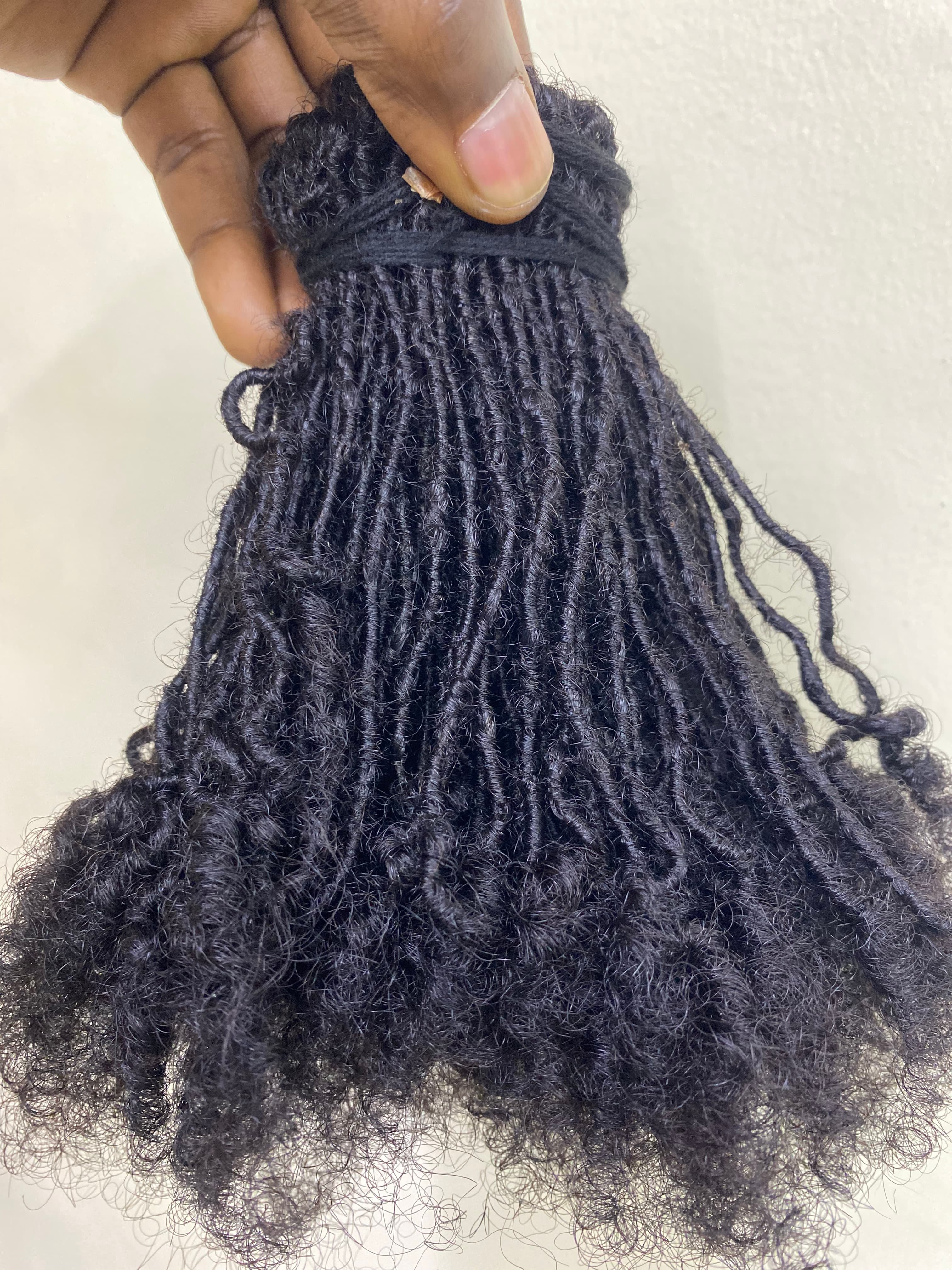 Human hair sisterlocs 12inch